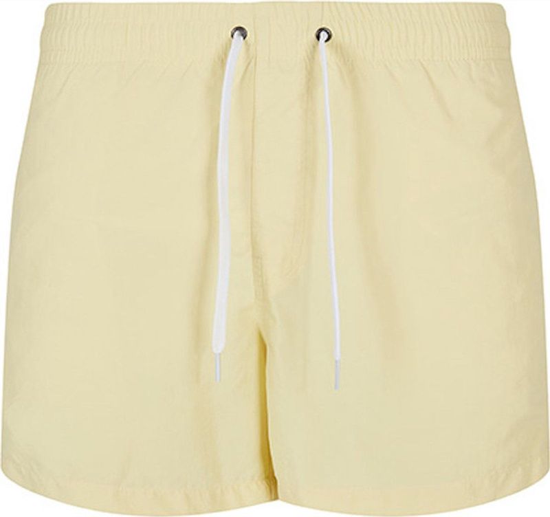 Build Your Brand - Zwembroek - Soft Yellow - Met Koord en Zakken