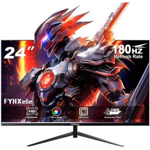 Monitor – Computerscherm – Beeldscherm – Display – Gaming Monitor – 24 Inch – 180Hz Verversingssnelheid – 1ms Reactietijd