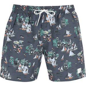 HUGO BOSS Piranha swim shorts - heren zwembroek - donkergrijs dessin