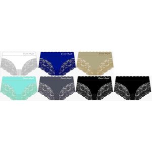 Sweet Angel - Naadloze Hipsters - 6-pack - Met Kant