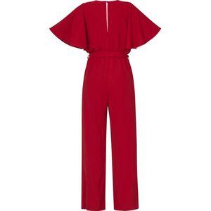SISTERS POINT Erow-ju - Dames Jumpsuit- Red - Maat XS