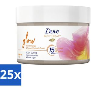 Dove Bath Therapy Glow Bodyscrub 295 ml - Bulkverpakking - 25 stuks