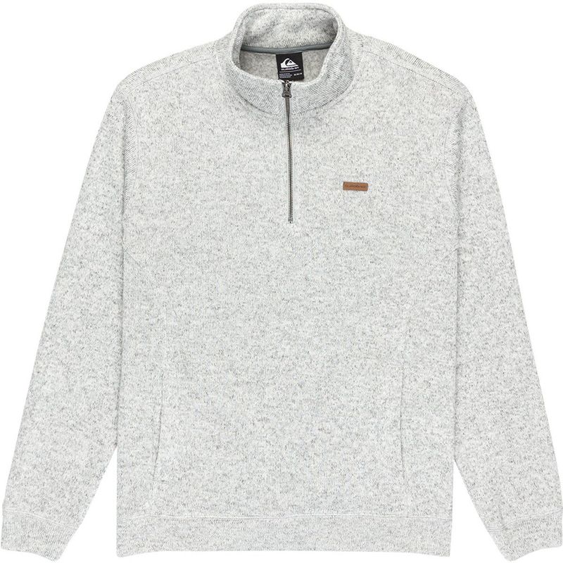 Quiksilver - Keller - Sweatshirt - Grijs - Fleece Top voor Heren