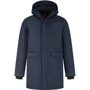 Kjelvik - Oscar - Heren Outdoorjas - Navy - Gewatteerd - Winddicht en Waterafstotend