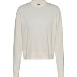 Tommy Jeans Trui Tjw Essential Crew S Dw0dw20159 Ybh Ancient White Dames Maat - XXS