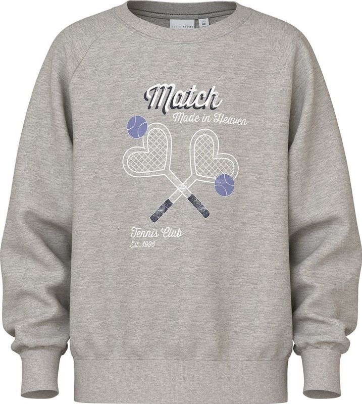 NAME IT - NKFVENUS LS NREG SWEAT - Bruin - Sweatshirt - Meisjes