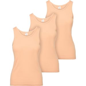Ladeheid 3 pack Dameshemd Singlet-Onderhemd – Beige – XS - LA-LA40-262-US