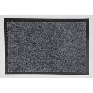 Ikado Droogloopmat binnen grijs - 80 x 120 cm