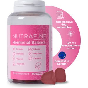 Nutrafine - Hormoonbalans - Paardenbloem - 60 Gummies