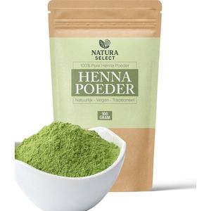 100% Natuurlijke Henna Poeder – 100g | Haarmasker & Kleur – Kraftzak incl. doseerlepel