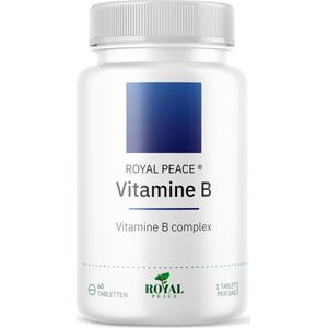 RoyalPeace - Vitamine B complex - Optimale Absorptie - Man & Vrouw - Tabletten