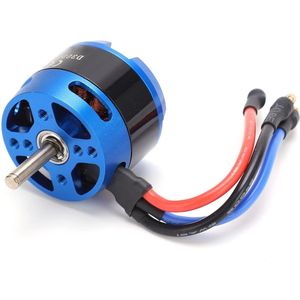Borstelloze Motor 3530-1100KV Duurzaam Metaal RC Vliegtuig Motor Efficiënt - Vooraf Geïnstalleerde Bedrading .