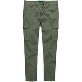 Boston Park - Heren - Boston Park cargobroek keperstof Straight Fit tot maat 72 - Bamboe - Maat 70