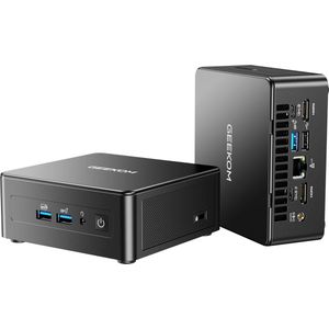 GEEKOM IT15 - 2025 Edition Mini-pc - ​​'s Werelds eerste AI Mini PC met Intel Core Ultra 9 285H (tot 5,4 GHz), 32 GB DDR5 & 2TB SSD, Windows 11 Pro, 13 TOPS NPU, WiFi 7, compacte desktop-PC (0,46L) voor alle toepassingsscenario's​,Game pc,Mini pc des