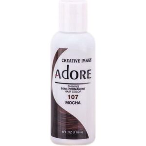 Adore - Shining Semi Permanent Hair Color - Mocha-107 - Haarverf