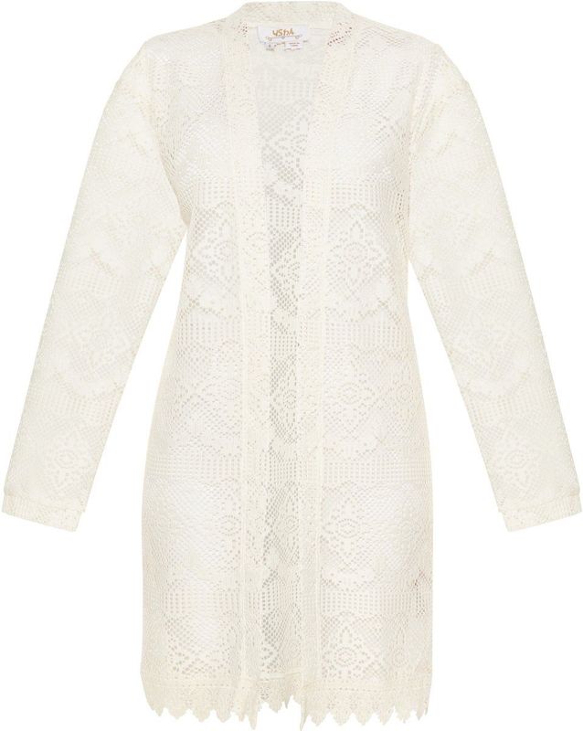 usha FESTIVAL Gebreid vest 'Fashion Look'  offwhite