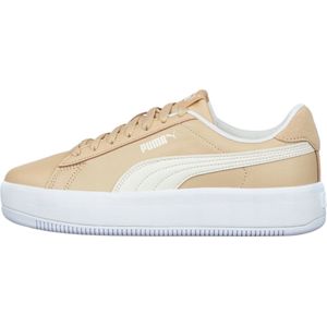 Puma Lily Platform - Maat 37.5 - Beige/Wit - Sneakers Dames