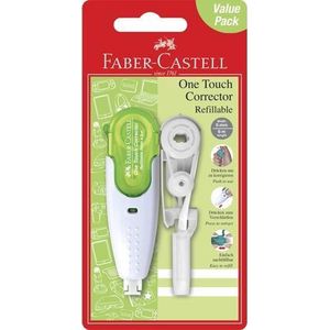 Faber-Castell correctieroller - One Touch - met 1 vulling - FC-169204