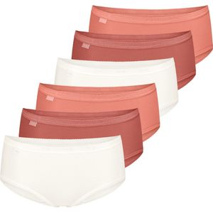 sloggi Dames midi slip 6 pack Basic+