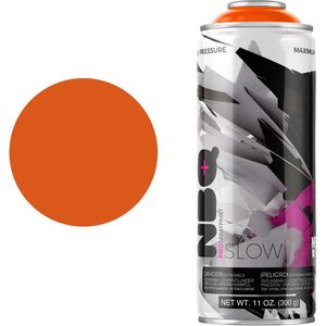 NBQ Slow - Spuitbus verf - 400ml - Matte afwerking - Hoge druk - NARANJA OXIDADO / RUSTY ORANGE