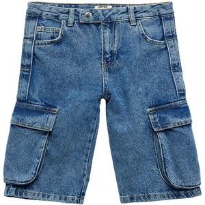 Denim Capri-lengte Jeansshorts
