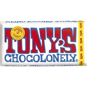 Tony's Chocolonely - Witte Chocolade Reep - 3x180 gram