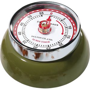 Zassenhaus Timer Speed kookwekker - olijfgroen