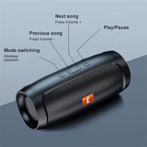 Bluetooth Draadloze Speaker - Charger 6000mAh - Splashproof