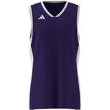 Adidas 3g Speed Reversible Basketball Mouwloos T-shirt Paars 2XL / Regular Man