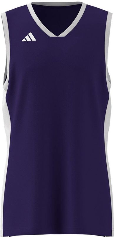 Adidas 3g Speed Reversible Basketball Mouwloos T-shirt Paars 2XL / Regular Man