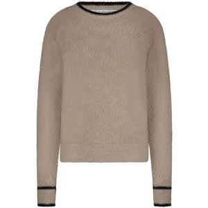 Red Button - Dames sweater - Maat XS - Vrouwen - Bruin -