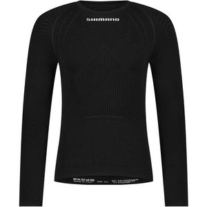Shimano Vertex Lange Mouwen Basislaag Zwart S-M Man