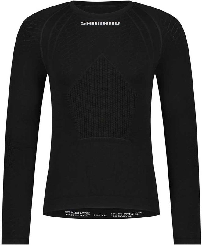 Shimano Vertex Lange Mouwen Basislaag Zwart S-M Man
