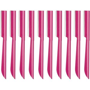 Wenkbrauw scheermes set voor vrouwen - Nauwkeurige wenkbrauwtrimmer en schaar kit