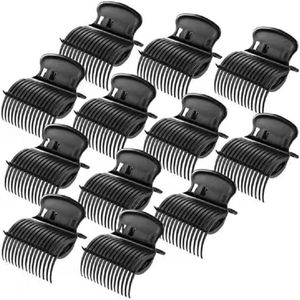 Allecto plus - 12 stuks Krullende Clips voor Haar Styling, Hittebestendige Curling Clips, Professionele Haar Salon Tools