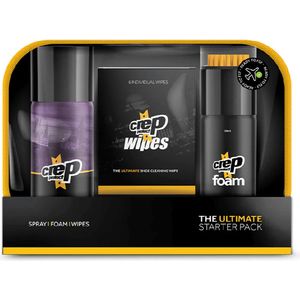Crep Protect Starter Pack-Ultimate Protection and Travel Kit-Spray-Foam-Wipes