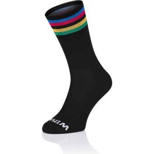 Winaar Fietssokken Zomer Unisex Zwart Wereldkampioen - Champ - 39-41