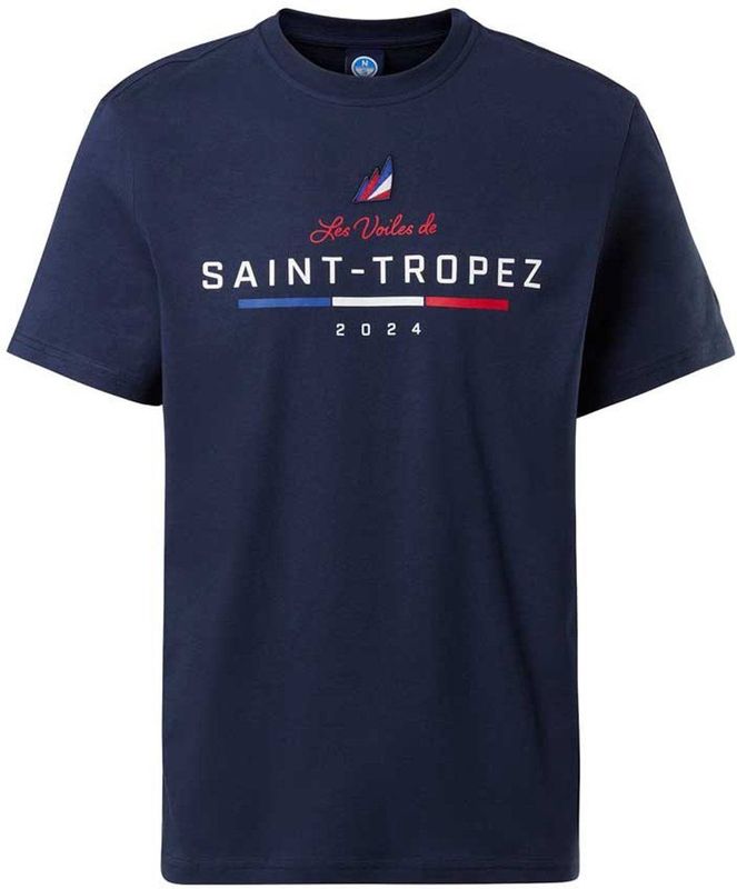 North Sails Lvdst 403545 T-shirt Met Korte Mouwen Blauw XS Man