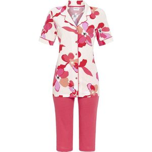 Ringella roze bloemen doorknooppyjama - Roze - Maat - 36