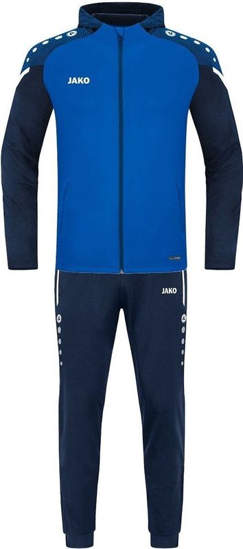 Jako - Performance - Trainingspak - Royal / Marine - Polyester Met Capuchon
