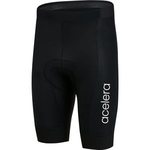 Acelera Essential Fietsshort met Zeem - Fietsbroek - Wielrenbroek - Wielerbroek - Mountainbike - Bibshort - Spinning - Fietskleding - Koersbroek - Kort - Heren - Dames - Maat M