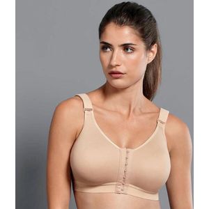 Anita - Frontline sport bh met voorsluiting - Creme - 85A