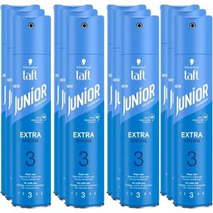 Junior Haarspray - Extra Strong - 12 x 250 ml