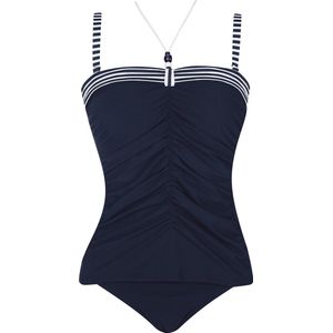SUNFLAIR - Badpak - Marine/Wit - Soft Cup - Bustier