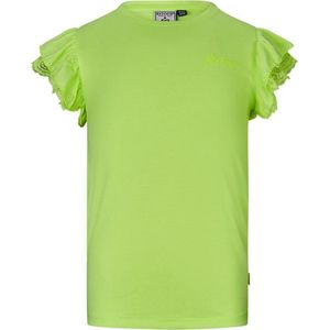 Retour Jeans Meisjes T-shirt - neon yellow - Maat 116