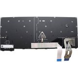 Lenovo - Vervangend Toetsenbord - Zwart - Met Achtergrondverlichting