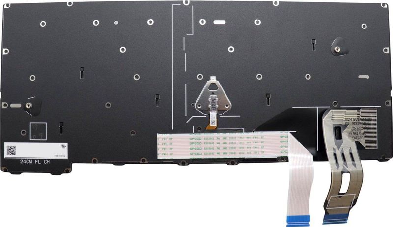 Lenovo - Vervangend Toetsenbord - Zwart - Met Achtergrondverlichting