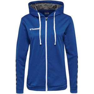 Hummel Authentic Sweater Met Ritssluiting True Blue - S - Dames