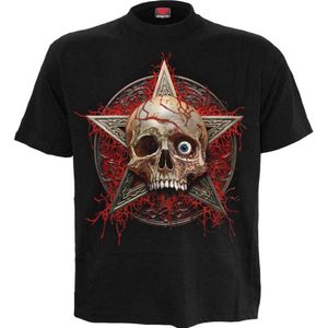 Spiral Creeping Curse - T-Shirt Heren T-shirt - zwart - 4XL