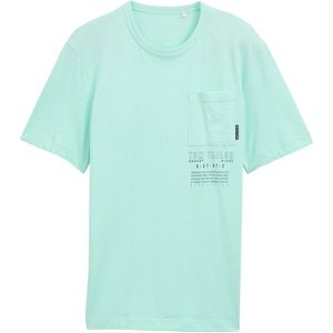 TOM TAILOR T-shirt voor heren, 37105 - Bright Mint Green, XL